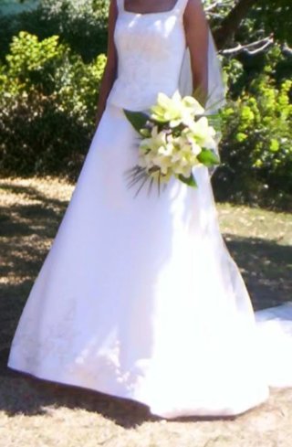 Vestido de Novia 2 piezas