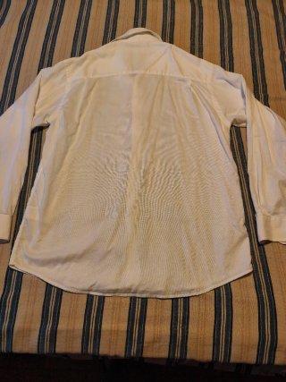 Camisa blanca manga larga