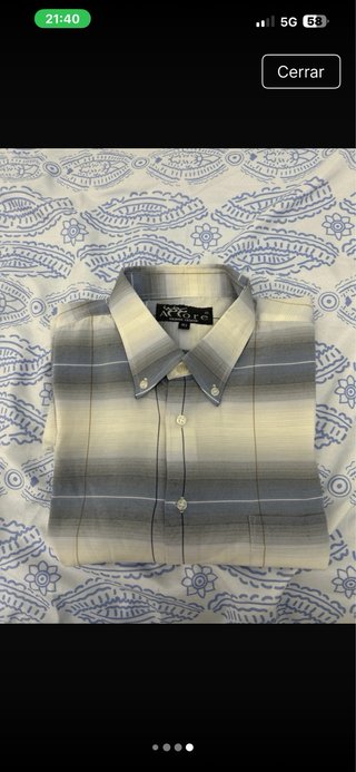 Camisa casual a cuadros