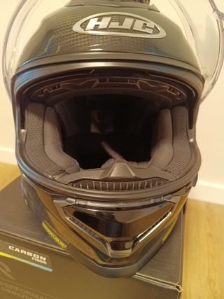 Casco Integral HJC RPHA 71 Carbon Negro Talla L