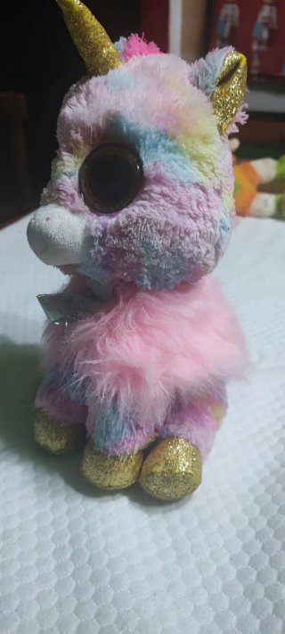 Peluche unicorno Ty arcobaleno