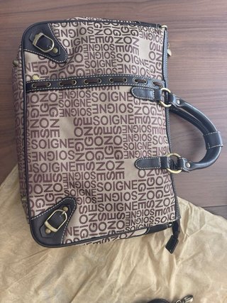 Bolso cartera Soigne marrón