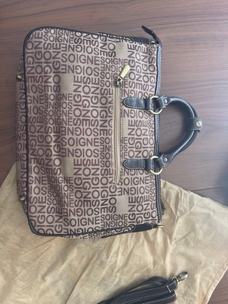 Bolso cartera Soigne marrón