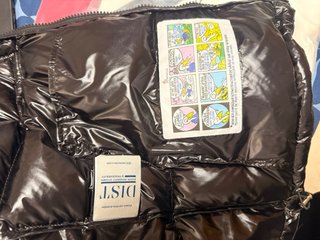 Chaqueta Moncler Negra Brillante