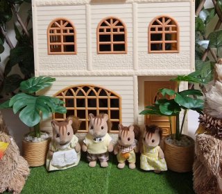 Familia Ardilla sylvanian families