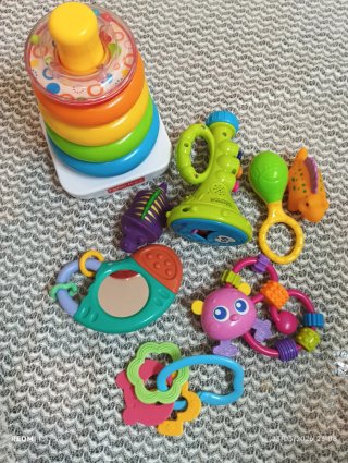 Lote juguetes bebé Fisher-Price