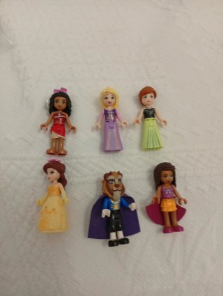 Figuras Lego Disney Princesas y Bestia