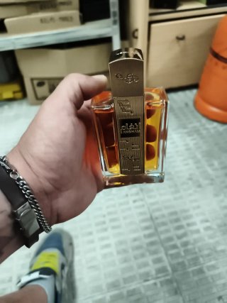 Perfume Lattafa Árabe Blanco y Dorado 100ml
