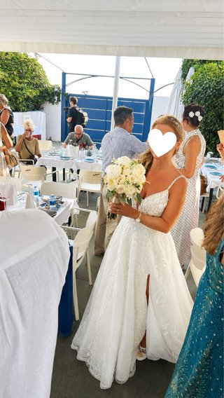 Precioso Vestido de Novia Lujo