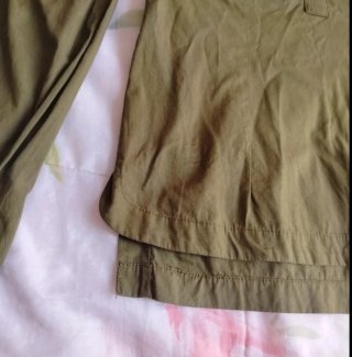 Camicia ragazza verde