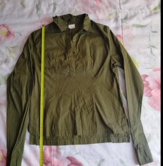 Camicia ragazza verde