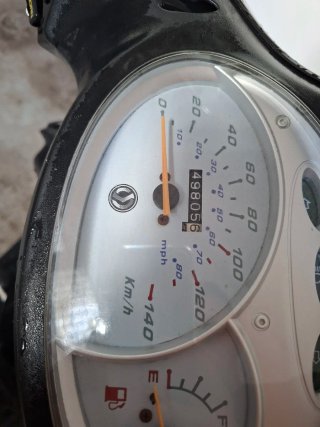 Moto Scooter 125cc Negra