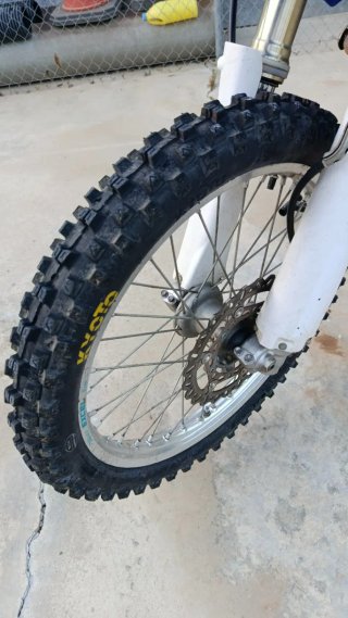 Yamaha Enduro 450 Azul/Blanco