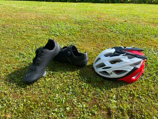 Bicicleta de carretera Orbea Orca de carbono.