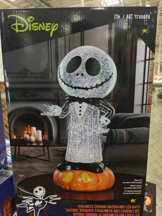 Linterna Halloween Disney Jack Skellington