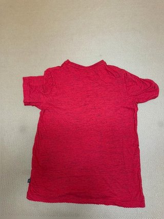 Camiseta Puma roja jaspeada - Manga corta