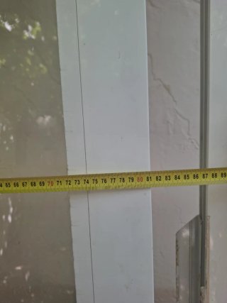 Puerta aluminio con cristal