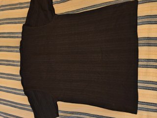 Camiseta C&A Negra Manga Corta