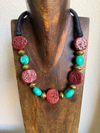 Collar artesanal étnico