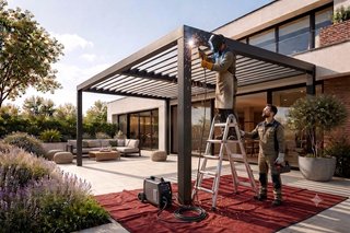 Pérgola Hierro REPARACIÓN | MADRID