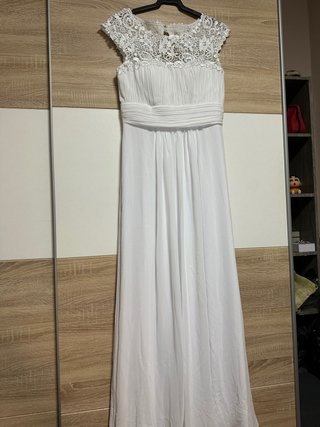 Vestido de Novia Blanco Sin Uso