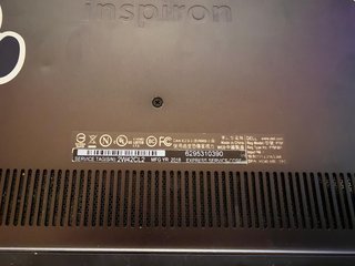 Dell Inspiron 7570 P70F Intel i7-8550U