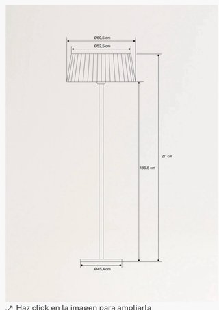 Estufa Exterior Create Negra (2 uds)