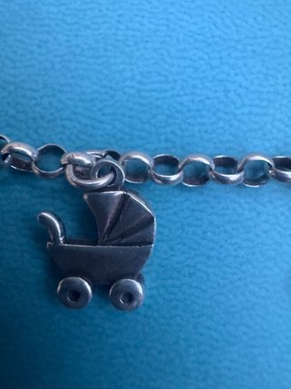 Pulsera Plata 925 Mamá Bebé