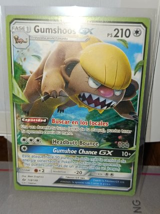 Carta Pokémon Gumshoos GX 110/149