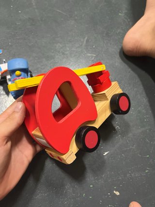 Lote de 4 Juguetes: Avión, Helicóptero, Coche