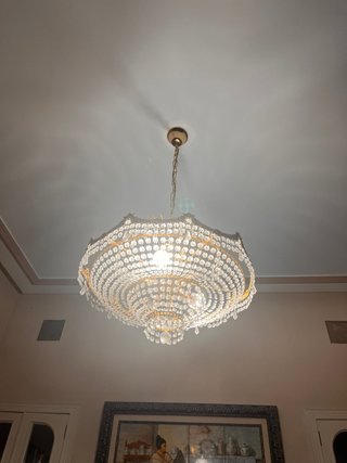 Lámpara de cristal estilo Bohemia x 2
