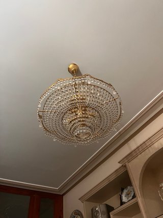 Lámpara de cristal estilo Bohemia x 2