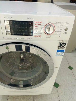 Lavadora con secadora Bosch 7/4kg A+++ 1400rpm
