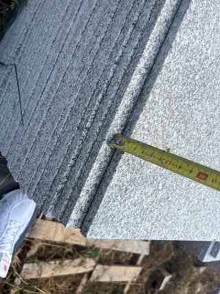 Piedra gris pulida para casa