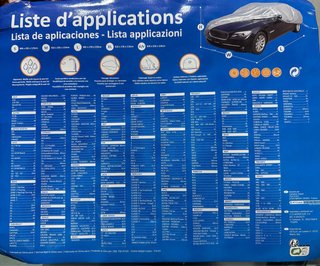 Funda coche XL alta protección antirayas y anti UV