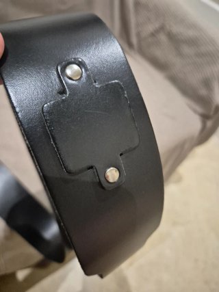 Correa de cuero para guitarra o bajo