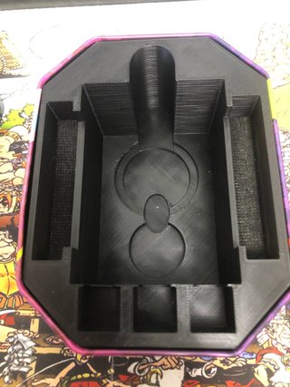 Lata Pokémon Gengar TCG Organizador Dados