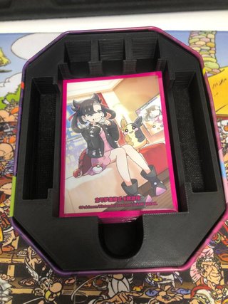 Lata Pokémon Gengar TCG Organizador Dados