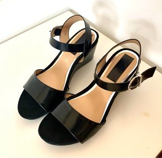 Sandalias negras talla 39