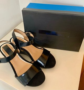 Sandalias negras talla 39