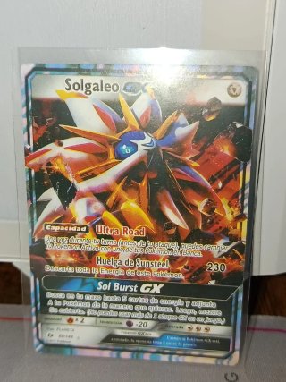 Carta Pokémon Solgaleo GX 89/149