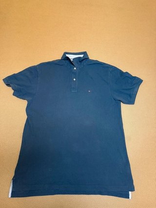 Polo azul casual Tommy Hilfiger