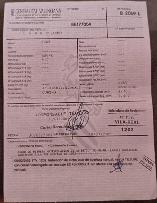 SEAT 600 1996