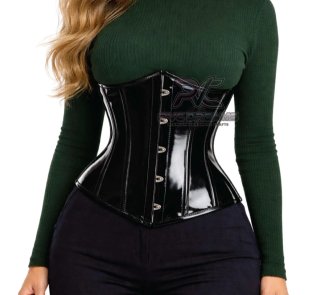 Corsé Negro PVC