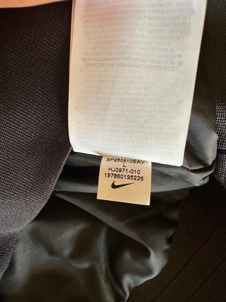 Chaqueta Bomber Nike Negra Talla L