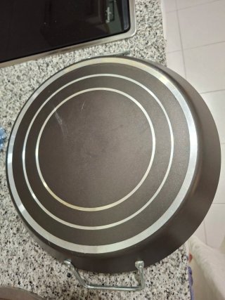 Sartén Paella Negra y Plateada