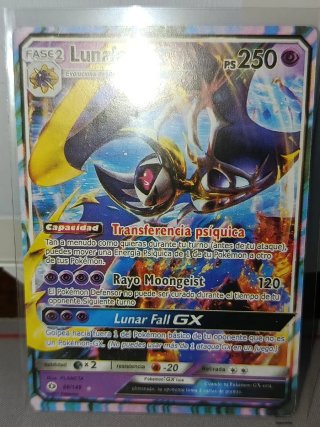 Carta Pokémon Lunala GX 66/149