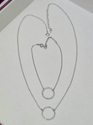 Collar y pulsera Plata 925