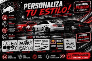 Pegatinas Personalizadas para Coche y Moto