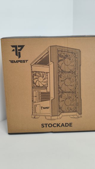 Caja PC Gaming Tempest Stockade Negra